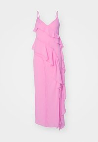 FRILL MAXI DRESS - Proginė apranga - wild orchid