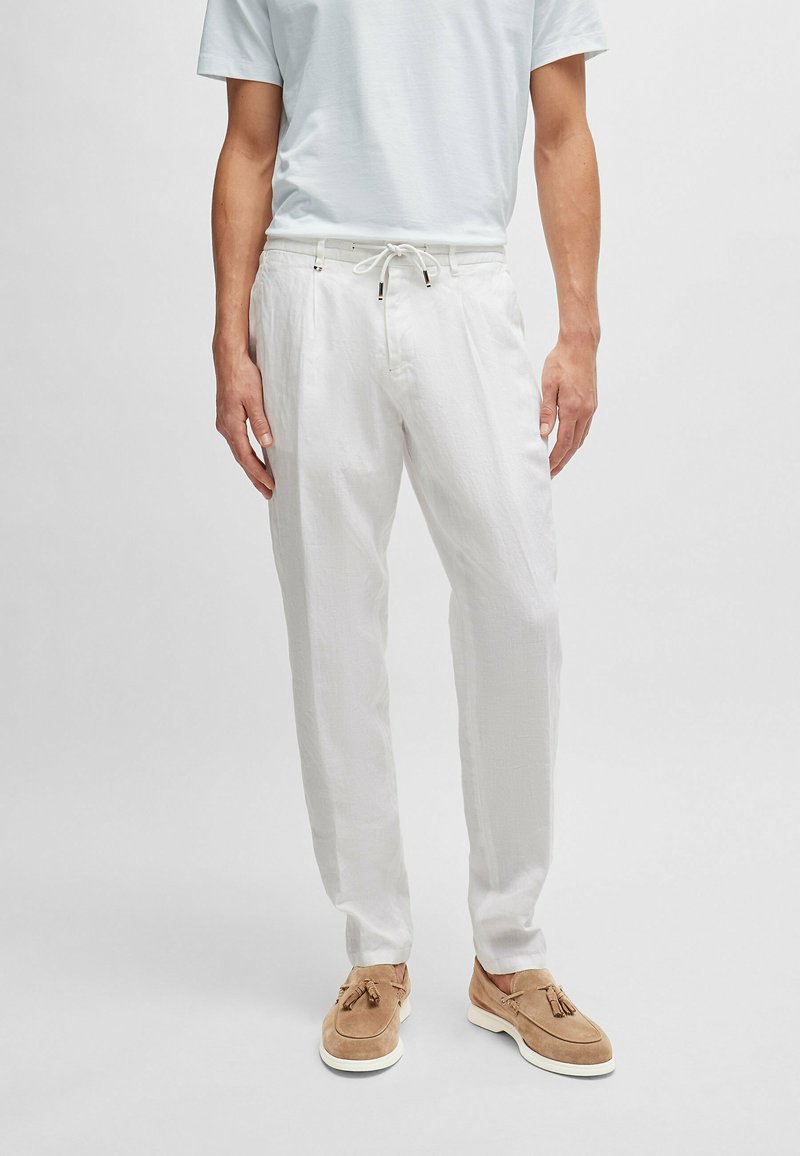 BOSS Chinos - white/vit - Zalando.se