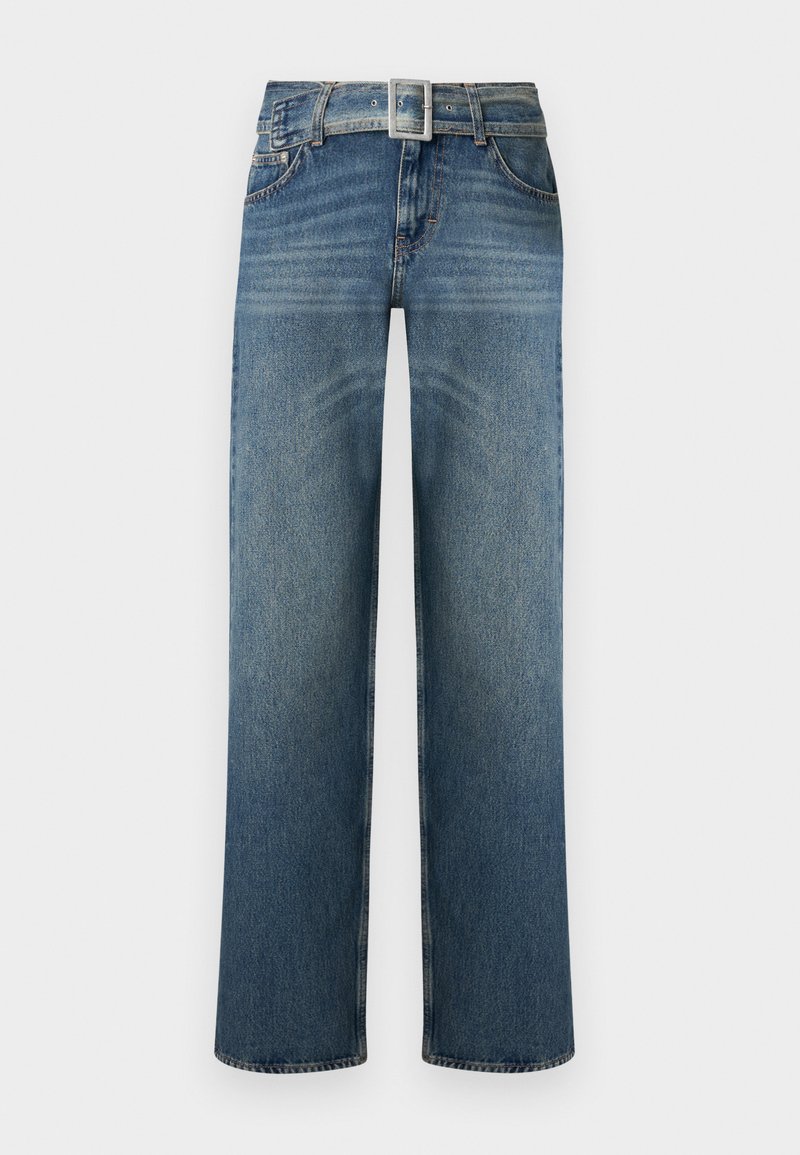 Topshop Straight leg jeans blauw denim/bluedenim