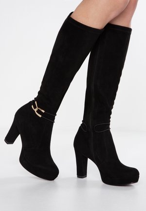Bottes à talons hauts - black