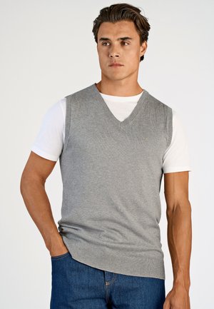 SLIPOVER - Neule - grey stone mix