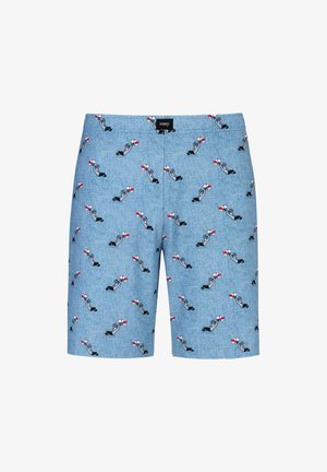 mey, MEY HOSE KURZ SERIE MEY X LORIOT MIT PRINT - Pyjamabroek - central lake