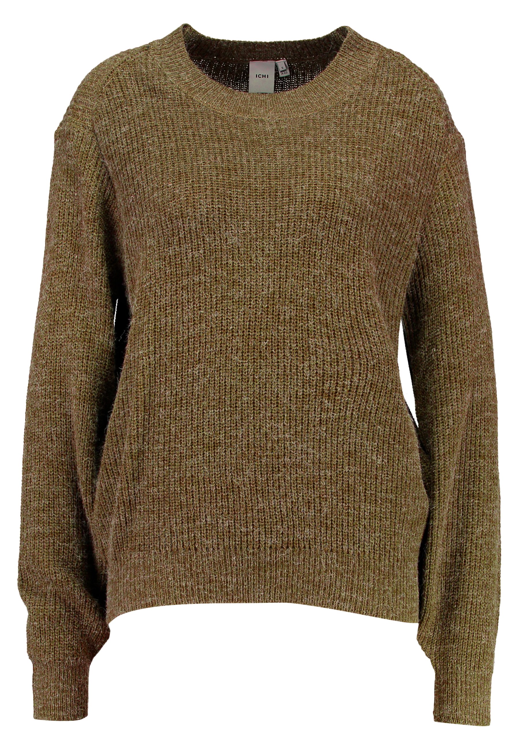 ICHI IHNOVO Trui dark olivekaki Zalando.nl ICHI Lange truien online kopen | ZALANDO