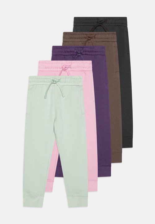 Friboo UNISEX 5 PACK - Pantaloni de trening - light pink/mint/purple