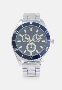 UNISEX - Relógio cronógrafo - silver-coloured/blue