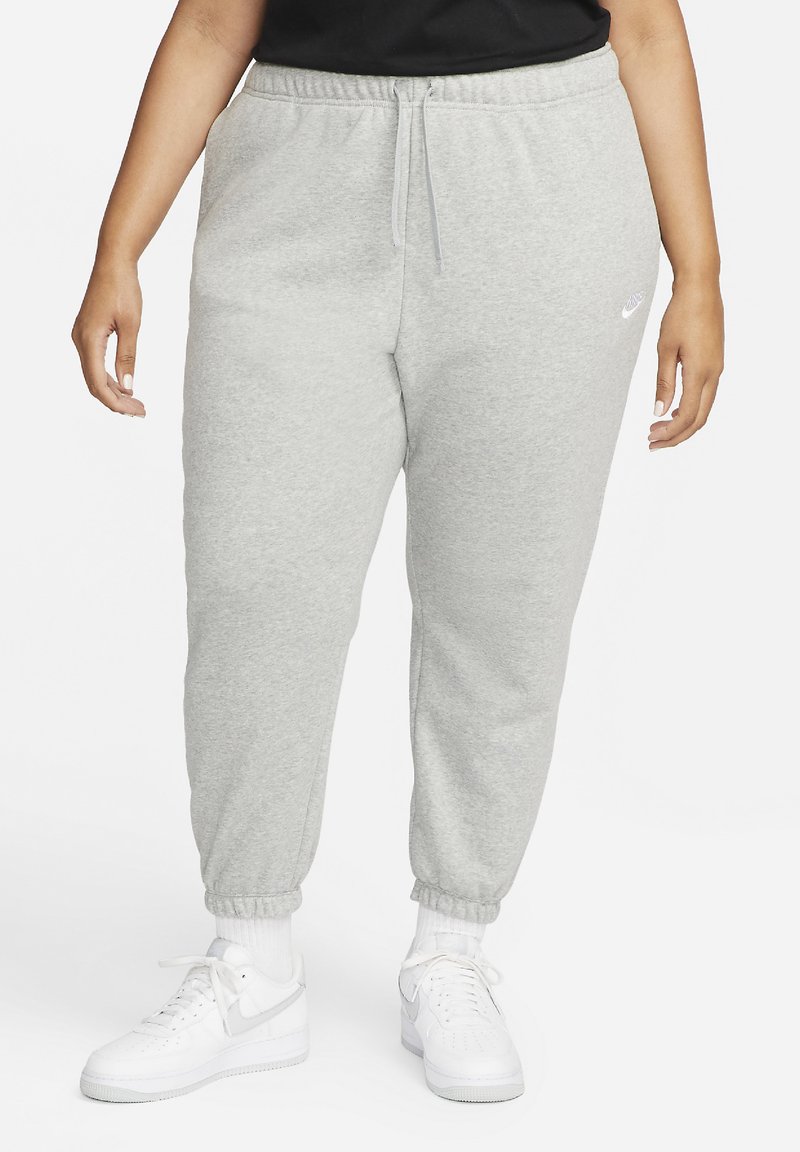 Nike Sportswear - W NSW CLUB FLC PANT OS PLUS - Jogginghose - dark grey heather white, Vergrößern