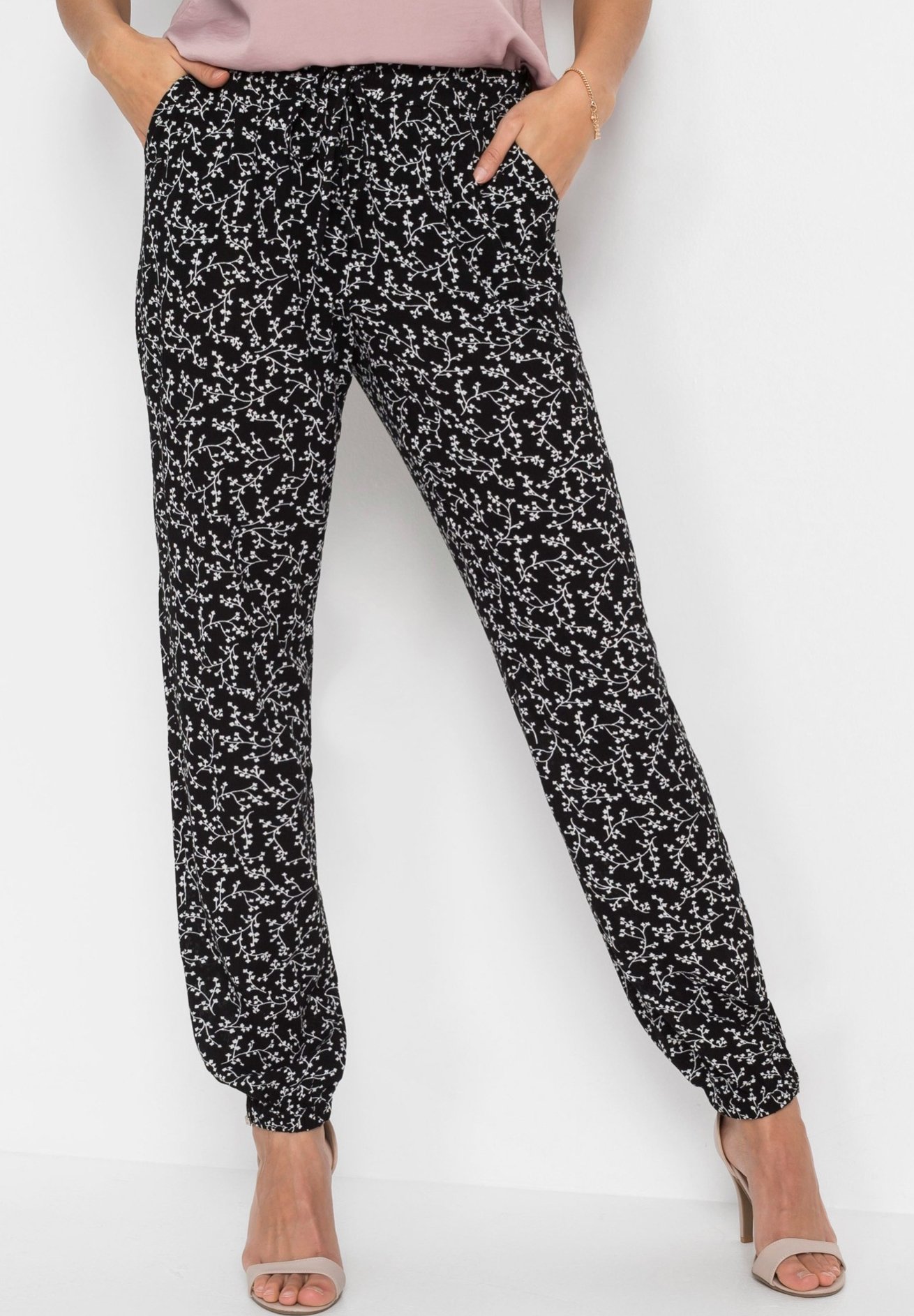 bonprix Pantaloni - schwarz/nero - Zalando.it