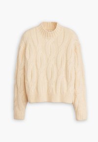 ISABEL CABLE - Pullover - white swan