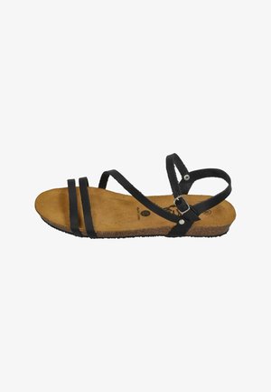 PLAKTON, Riemensandalette - black
