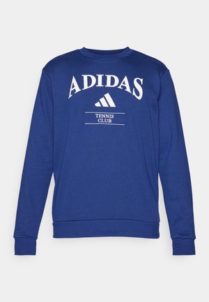 adidas Performance HERITAGE TENNIS GRAPHIC CREW - Sweatshirt - dark blue