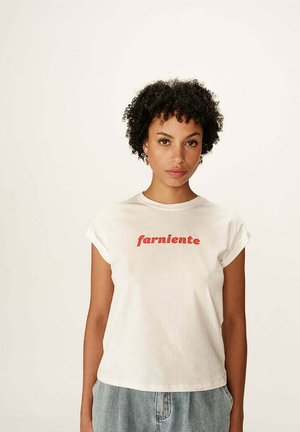 Grace & Mila POMELO - T-shirt imprimé - orange