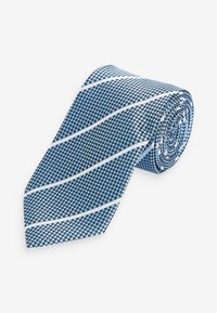 Next TEXTURED WITH 2 PACK REGULAR - Tie - navy blue spot blue stripe
