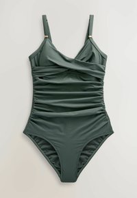 Next 2 PACK - Jednodílné plavky - pink ditsy floral khaki