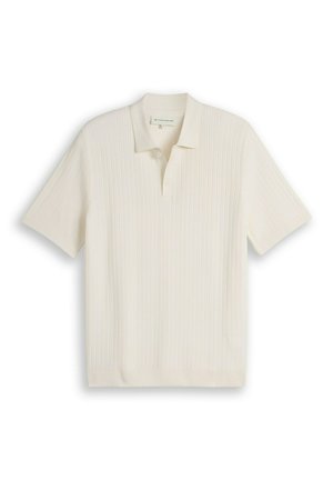 TOM TAILOR, Poloshirts - gardenia white
