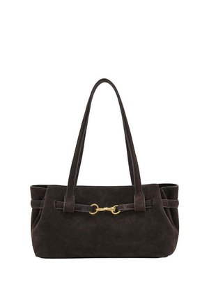Mango, ADULT - Handbag - dark brown