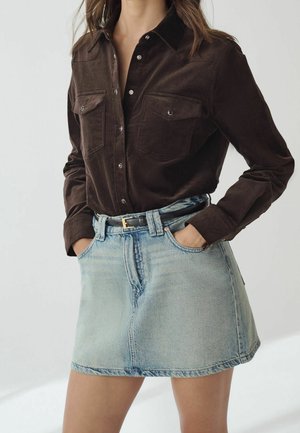 Hemdbluse - brown