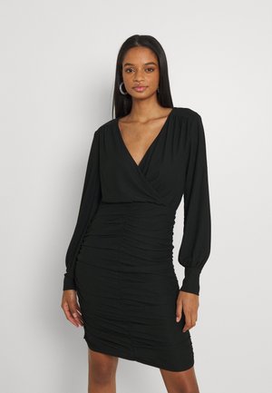VILA VIPARTINA DRESS - Shift dress - black