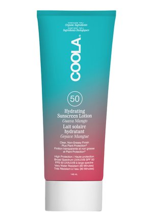 COOLA SONNENCREME CLASSIC BODY SPF 50 GUAVA MANGO - Sun protection - transparent