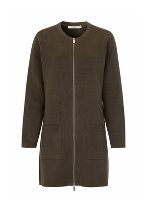 Cellbes of Sweden, CARDIGAN WITH ZIP - Cardigan - brown