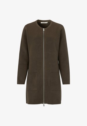 Cellbes of Sweden, CARDIGAN WITH ZIP - Cardigan - brown