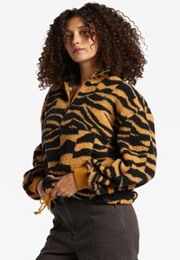 Billabong TIME OFF - Fleecová mikina - black brown