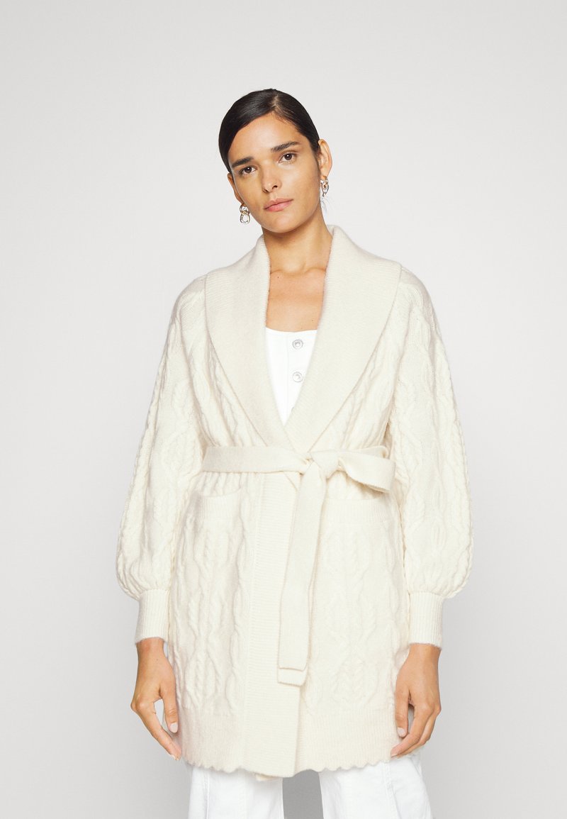 Needle & Thread TWISTED CABLE KNEE LENGTH CARDIGAN Cardigan