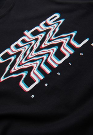 Ombre, T-SHIRT WITH PRINT OM-TSPT-0286 - Camiseta estampada - black