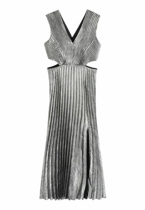 METALLIC PLEAT TALL - REGULAR FIT - Denné šaty - silver