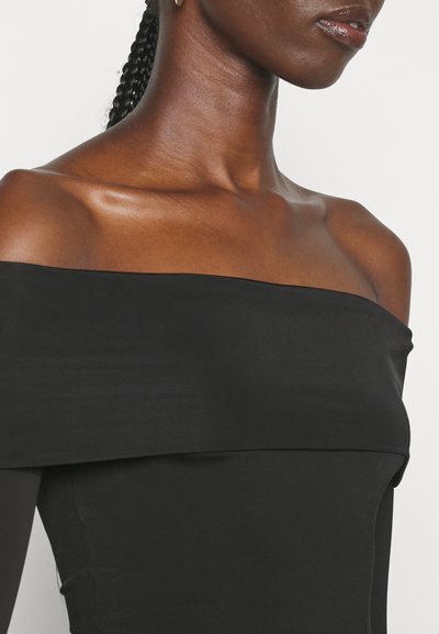 Materiel CAPE SLEEVE BODY - Trükipildiga T-särk - black