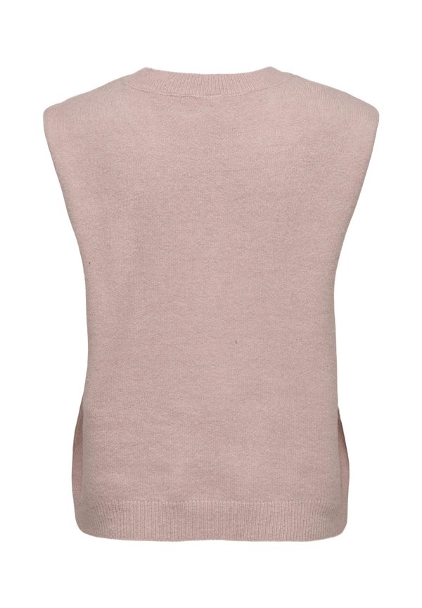 ONLMELODY EMBROIDERY O-NECK - Top - rose smoke detail light gold hearts4