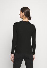 ONLY MATERNITY OLMEMMA HIGH NECK - Langærmet T-shirt - black