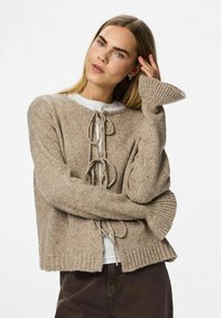 Pieces Kardigan - morel