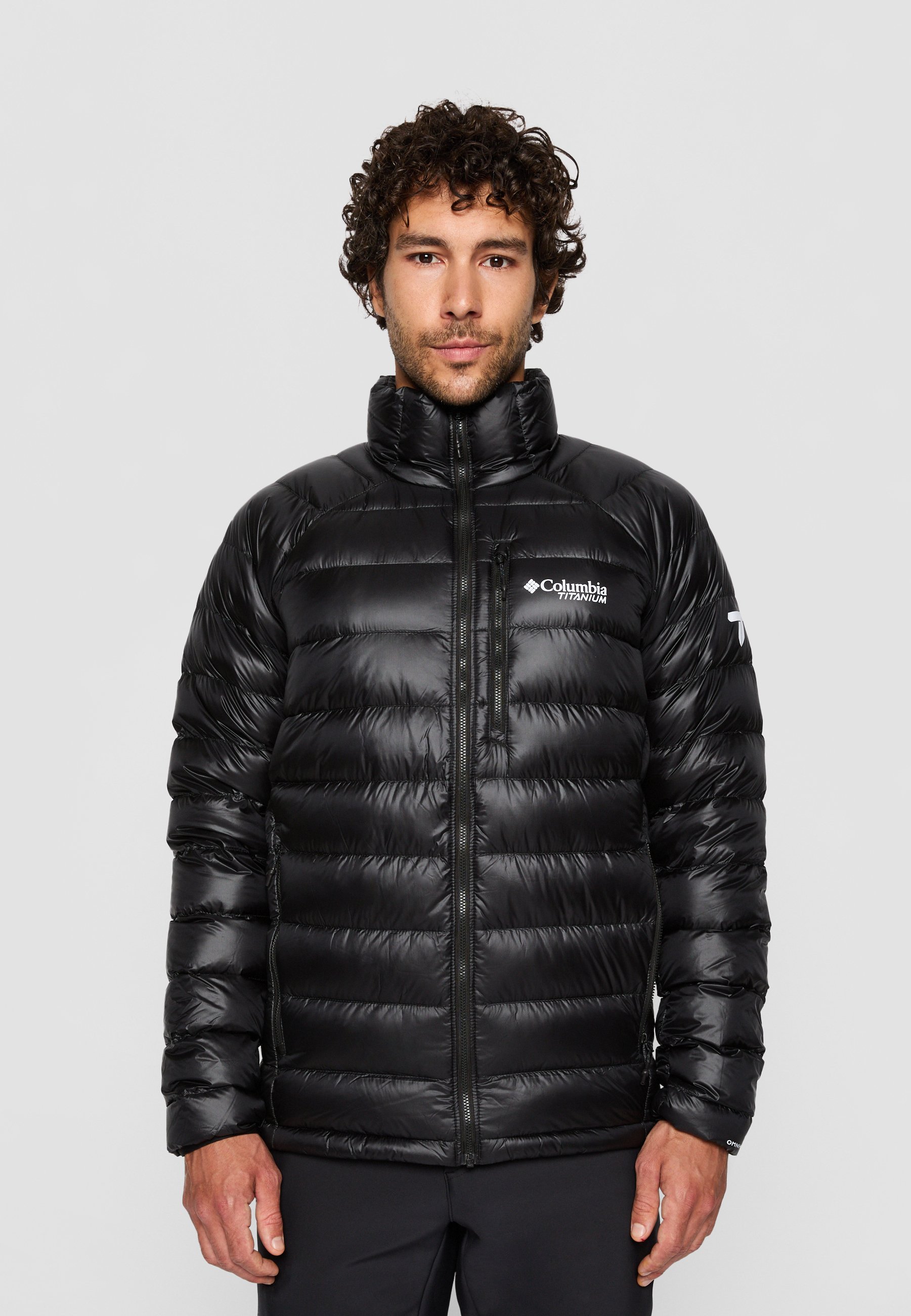 Columbia ARCTIC CREST™ JACKET - Down jacket - black - Zalando