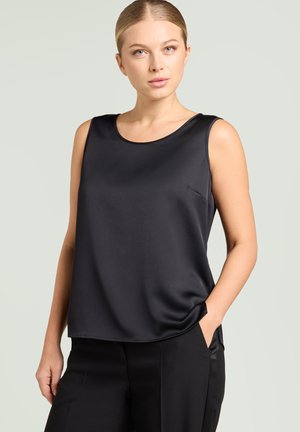 IN RASO - Top - nero