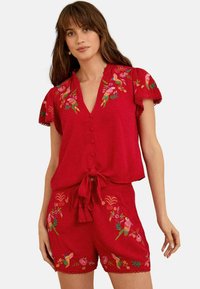 Unselected, red parrot