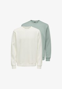 Non sélectionné, creme/grün