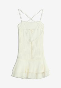 RUSTIC STRAPPY WITH RUFFLES  - Nappali ruha - white