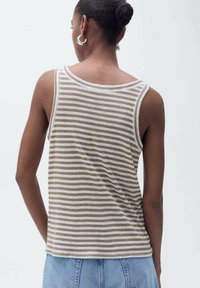 Mango LINI - Top - light brown