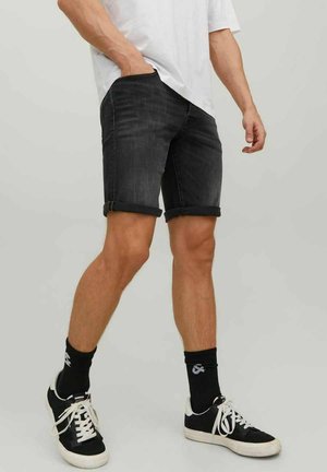 Shorts di jeans - black denim