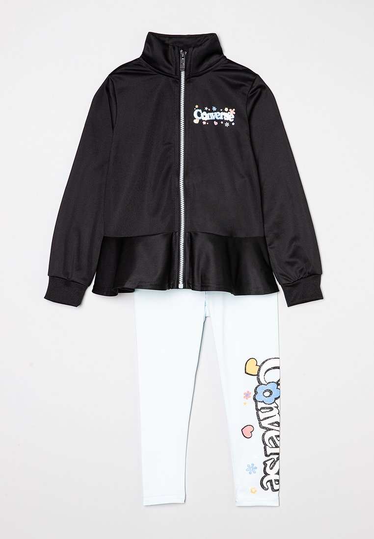 Converse Sweater met rits blauw Converse Sweater met rits blauw