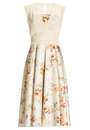 Swing, Robe de jour - champagne beige   multi