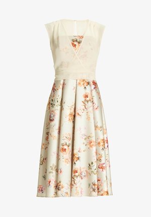 Swing, Robe de jour - champagne beige multi