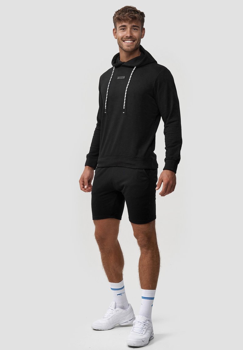 Herren Kapuzenpullover | INDICODE JEANS BENTLEY Kapuzenpullover black/schwarz - MU19894 Herren Kapuzenpullover | INDICODE JEANS BENTLEY Kapuzenpullover black/schwarz - MU19894