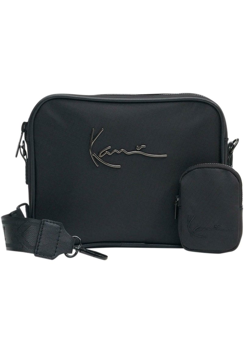 Karl Kani UNISEX SIGNATURE MESSENGER - Skuldertasker - black/sort ...