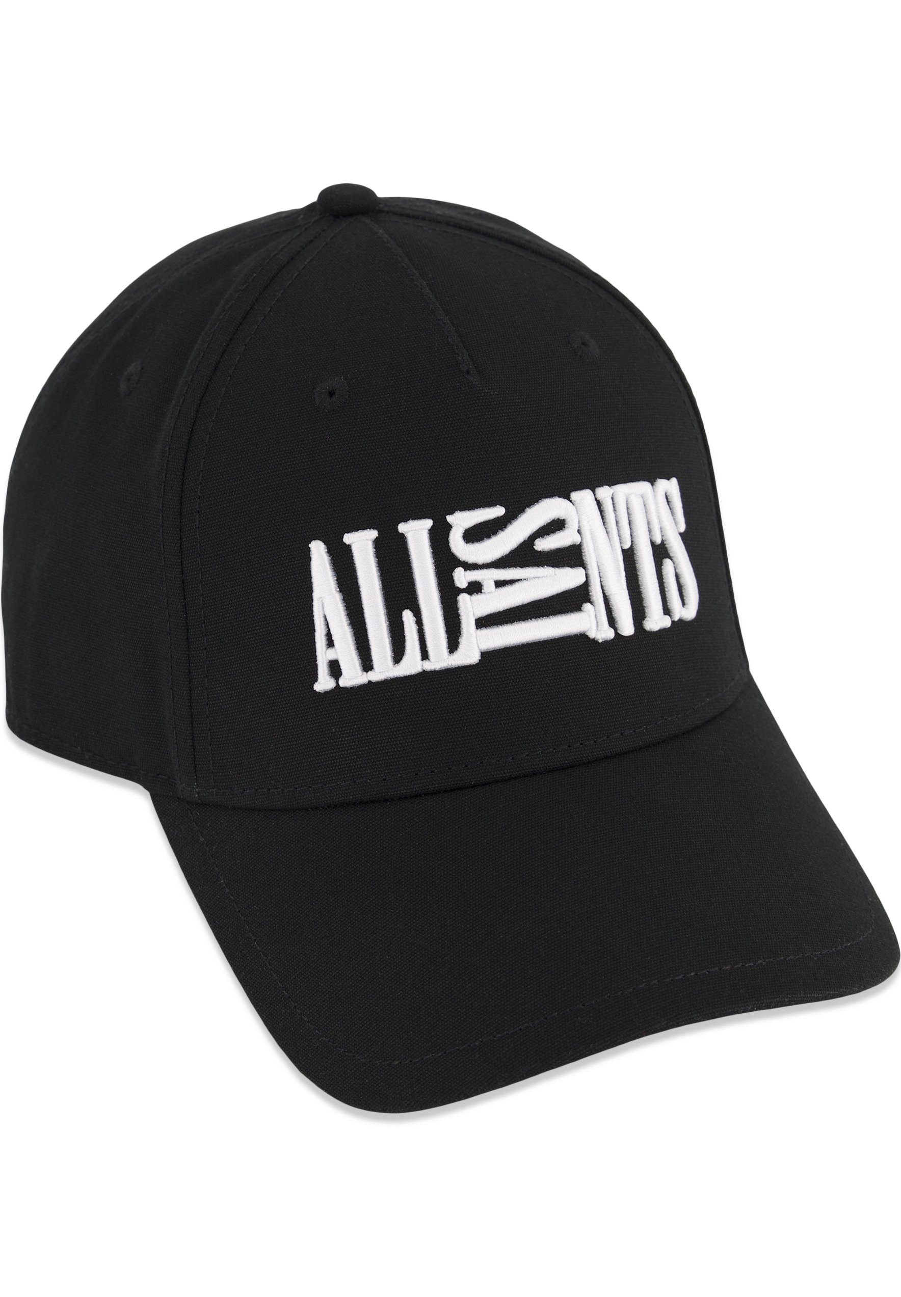 AllSaints OPPOSE BASEBALL Cap black