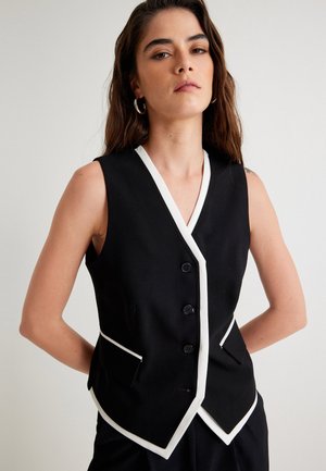 COLOR CONTRAST VEST . - Liivi - black
