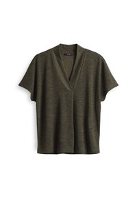 RELAXED FIT - T-shirt basic - olive leaf
