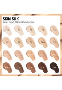 Makeup Revolution REVOLUTION SKIN SILK SERUM FOUNDATION - Fondotinta - f10.5