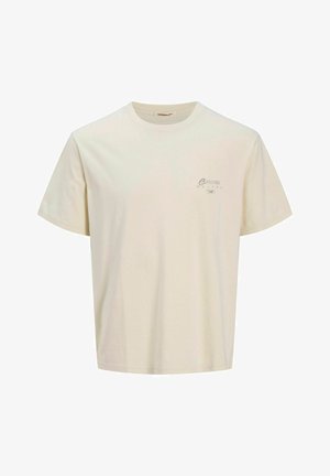 GEDRUCKT - Majica kratkih rukava s printom - antique white