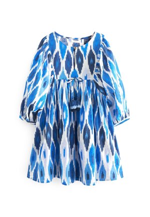 PRINTED KAFTAN DRESS - Robe de jour - blue